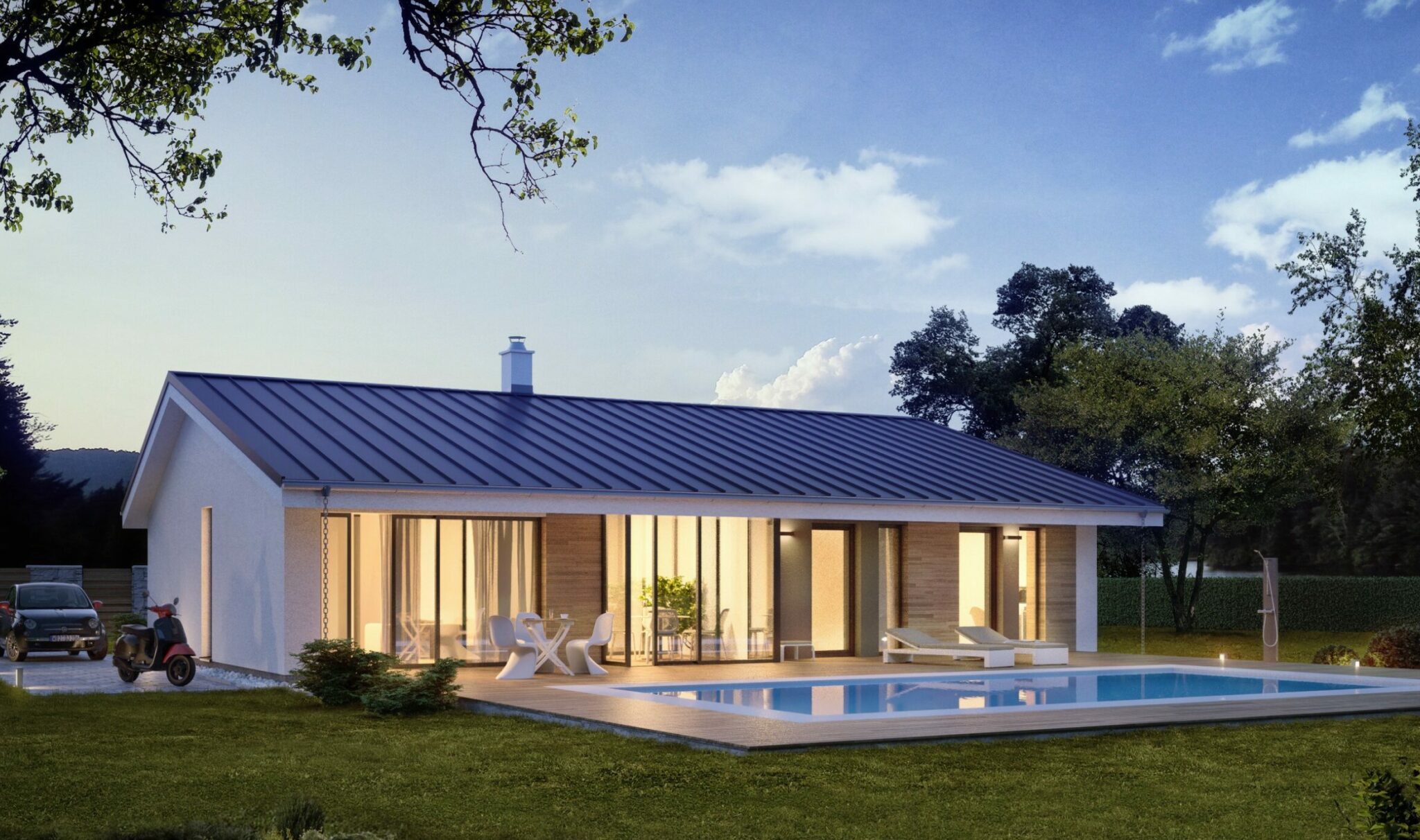 Bungalov 118m2 - Dům B