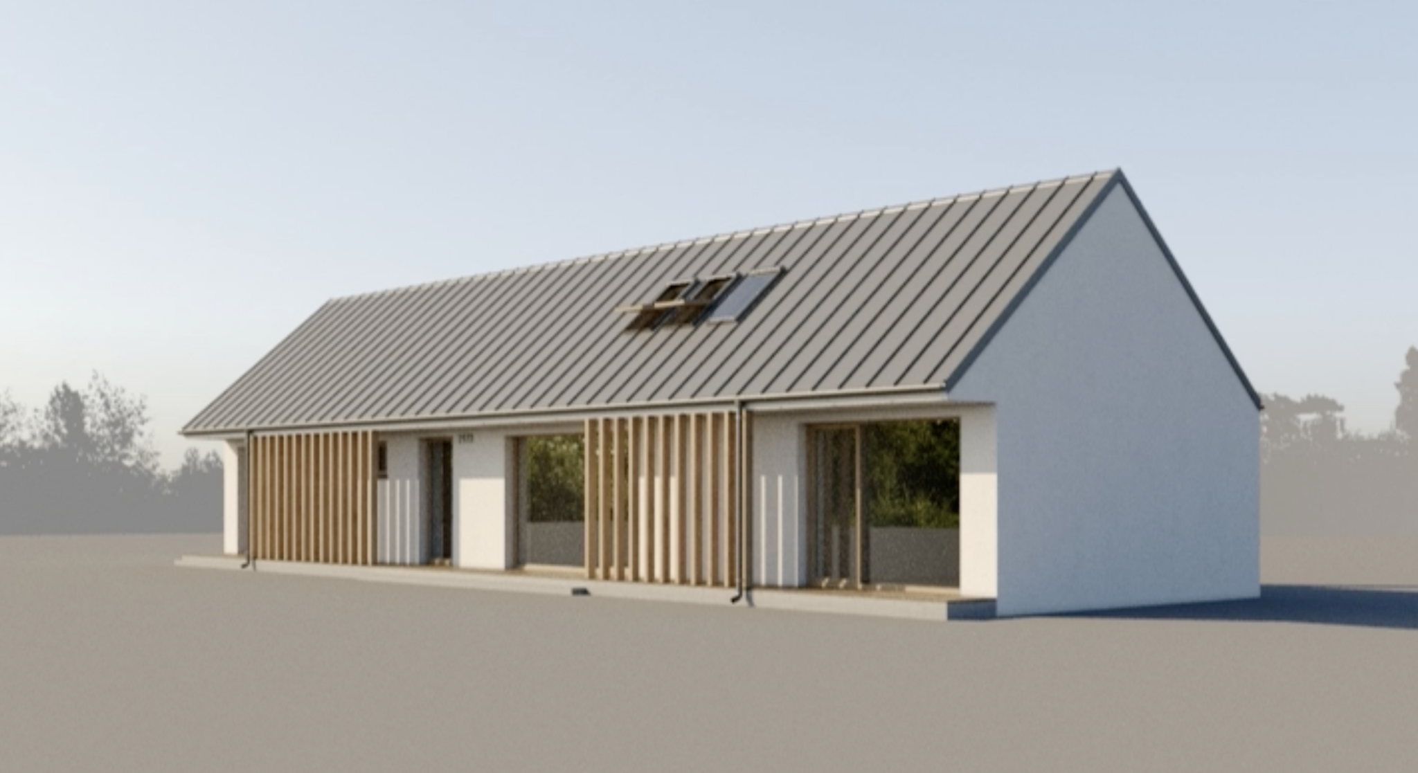 Dům D - Ekonomický dům - model